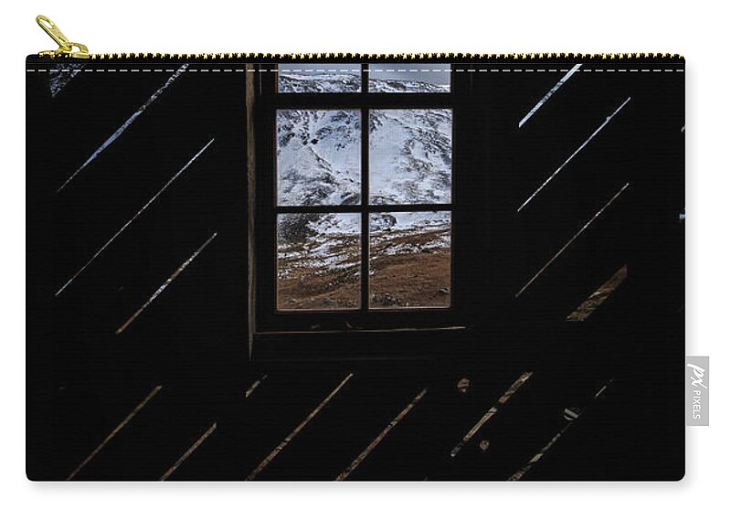 Colorado Carry-all Pouch featuring the photograph Sound Democrat Mill by Doug Sturgess
