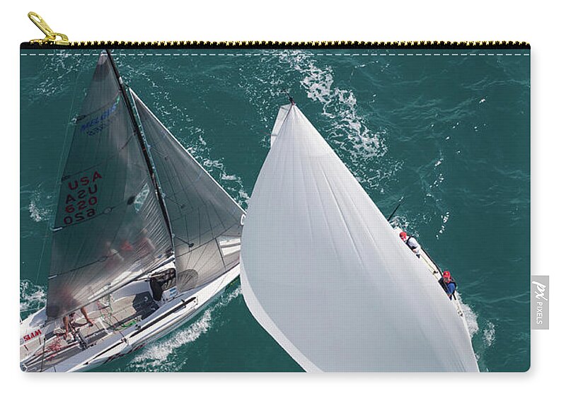 Sail Zip Pouch featuring the photograph Vividity #21 by Steven Lapkin