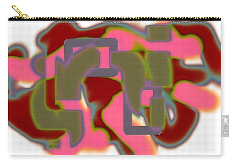 Jgyoungmd Zip Pouch featuring the digital art 2237 by Jgyoungmd Aka John G Young MD