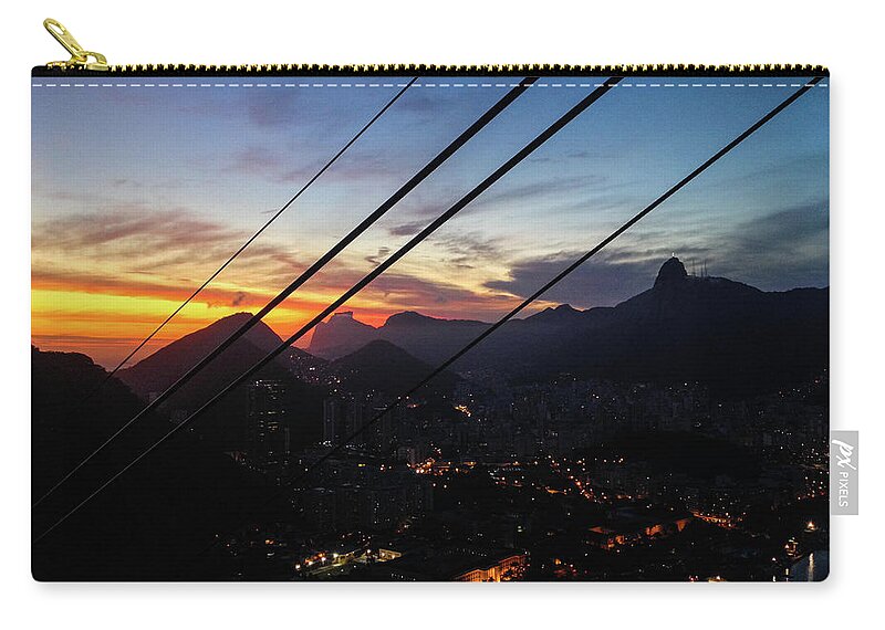 Rio De Janeiro Zip Pouch featuring the photograph Rio de Janeiro #29 by Cesar Vieira