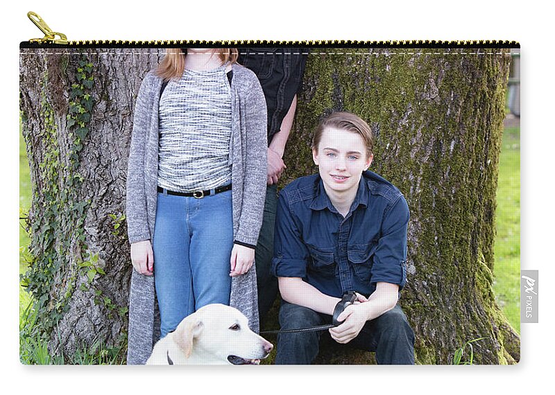  Zip Pouch featuring the photograph 8 #3 by Rebecca Cozart