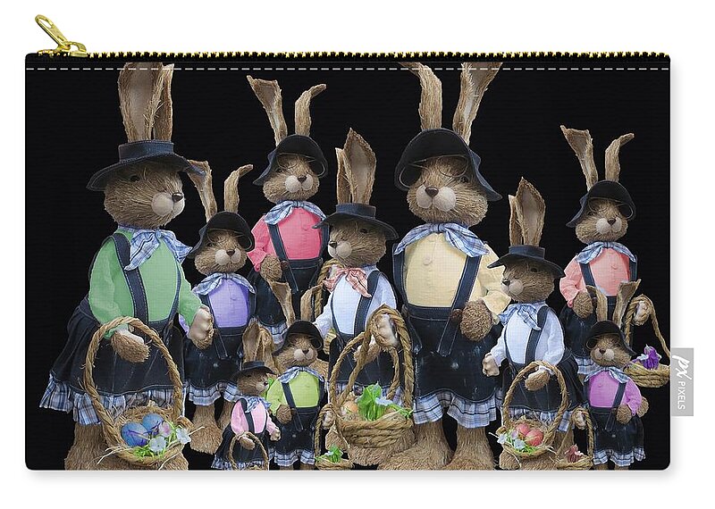 Easter Zip Pouch featuring the photograph Easter #3 by Mariel Mcmeeking