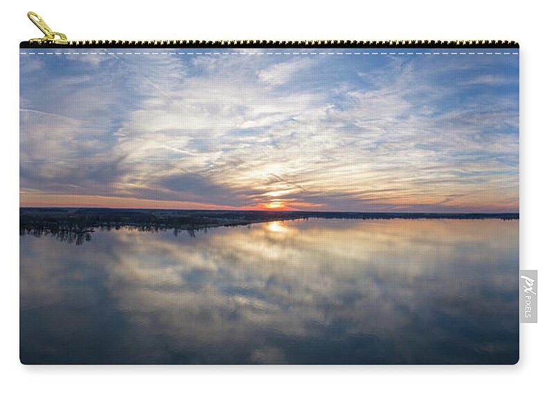  Zip Pouch featuring the photograph Sunset #3 by Brian Jones