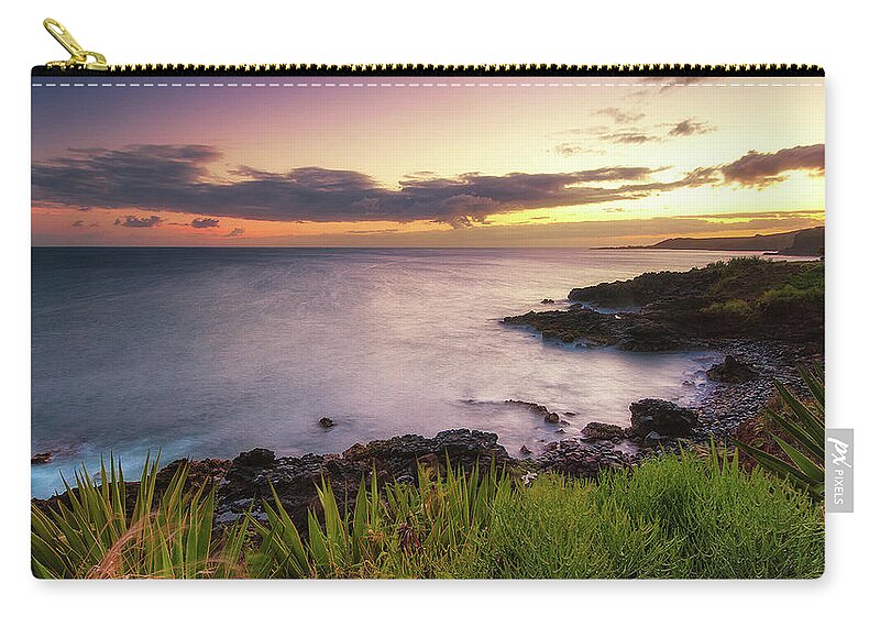 Ocean Zip Pouch featuring the photograph Ocean #34 by Jackie Russo