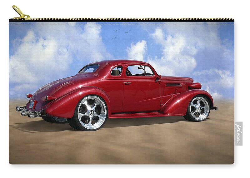 Transportation Carry-all Pouch featuring the photograph 37 Chevy Coupe by Mike McGlothlen