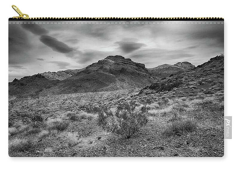 Death Zip Pouch featuring the photograph Death Valley #4 by Hugh Smith