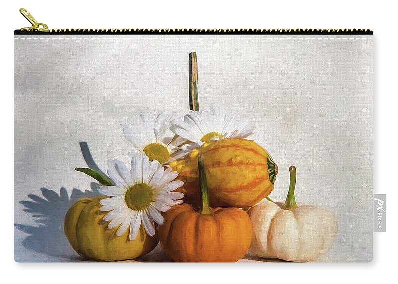 Harvest Zip Pouch featuring the photograph Harvest Time #4 by Cathy Kovarik