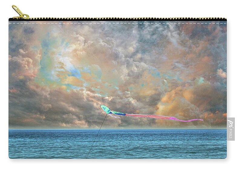 Girl Zip Pouch featuring the photograph 4410 by Peter Holme III