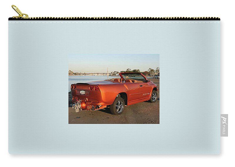 Car Zip Pouch featuring the photograph Car #49 by Jackie Russo