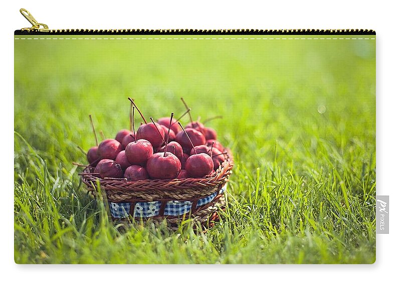 Apple Zip Pouch featuring the photograph Apple #5 by Jackie Russo