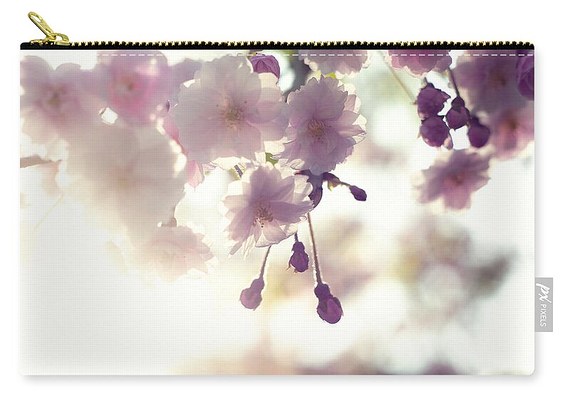 Blossom Zip Pouch featuring the photograph Blossom #5 by Mariel Mcmeeking