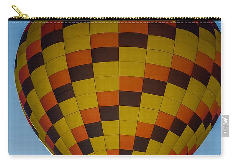  Zip Pouch featuring the photograph Hot air balloon #5 by SAURAVphoto Online Store