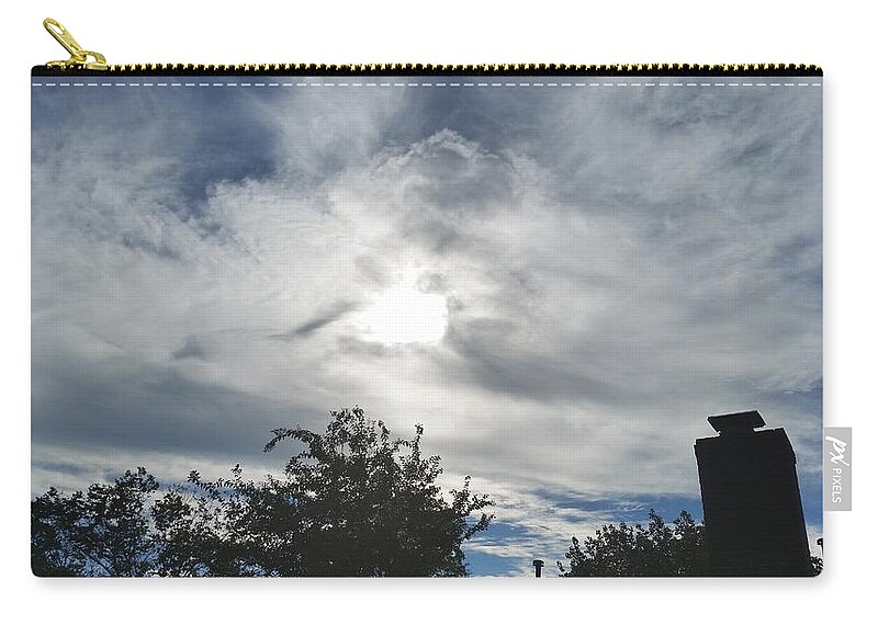 Sky Zip Pouch featuring the photograph Sky #5 by Jackie Russo