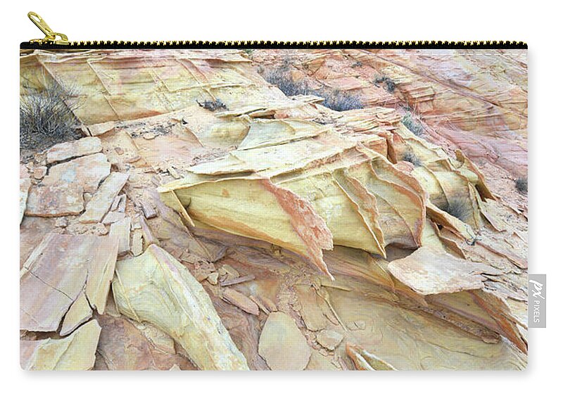Valley Of Fire Zip Pouch featuring the photograph Valley of Fire #602 by Ray Mathis