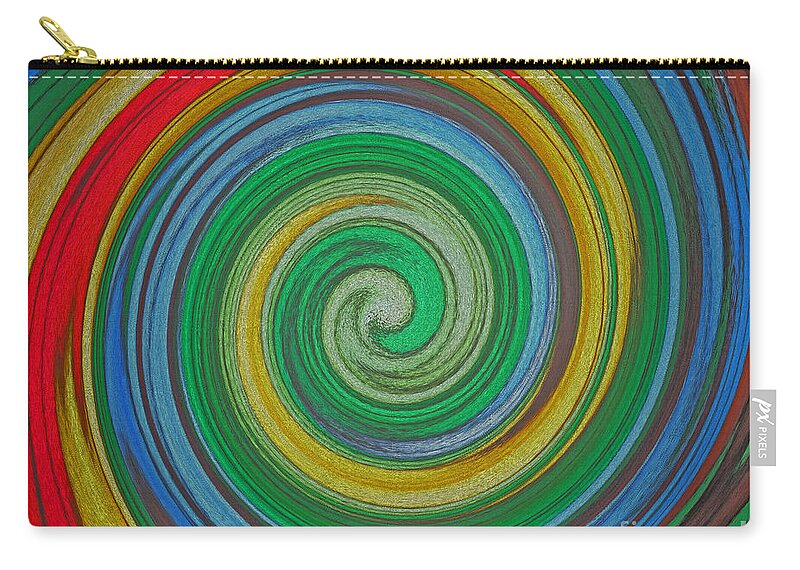  Zip Pouch featuring the photograph 66- Down The Rabbit Hole by Joseph Keane
