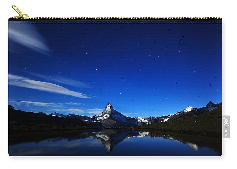 Lake Zip Pouch featuring the photograph Lake #7 by Jackie Russo
