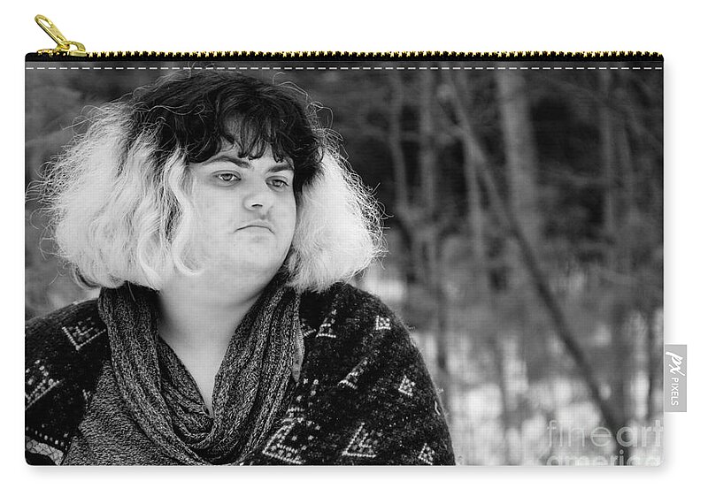  Zip Pouch featuring the photograph 7881b by Mark J Seefeldt