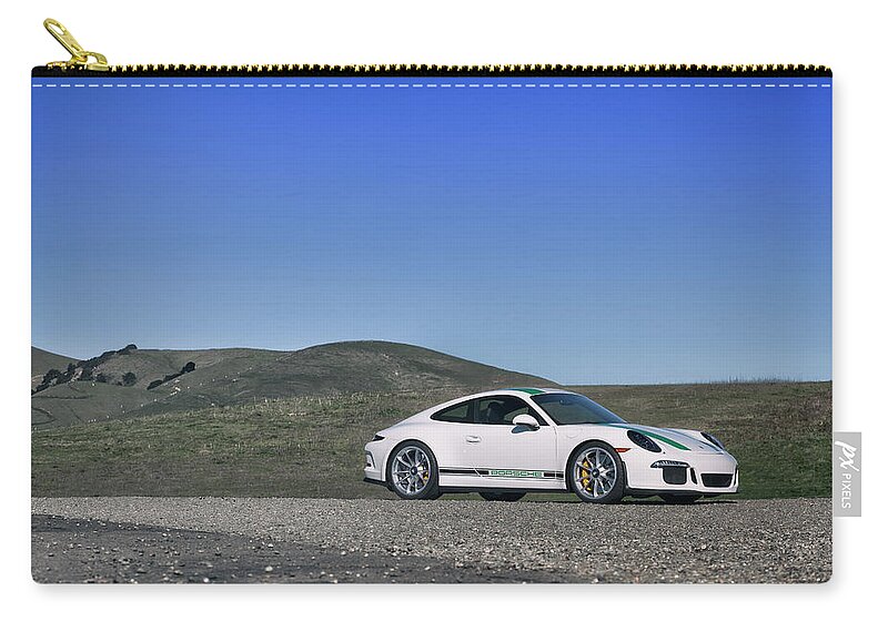Cars Zip Pouch featuring the photograph #Porsche #911R #Print #8 by ItzKirb Photography