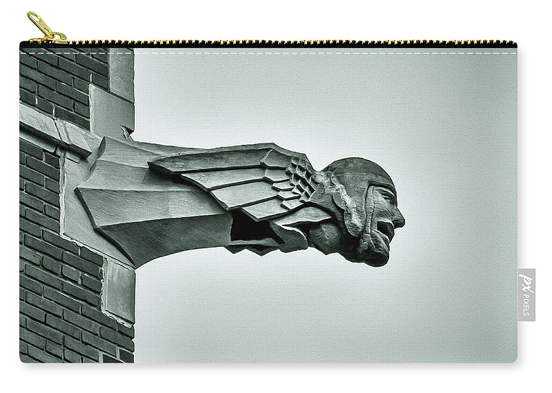 800 West Ferry Apartments Zip Pouch featuring the photograph 800 Ferry G1 by Guy Whiteley
