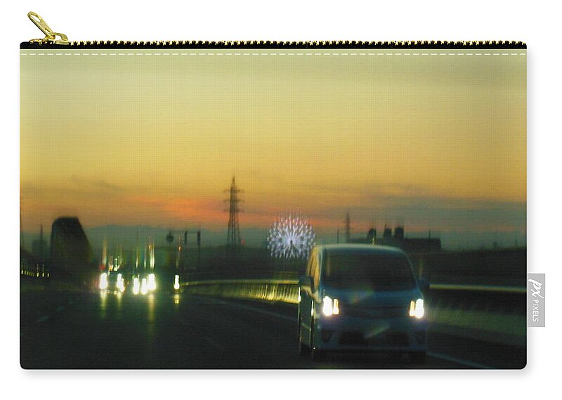 City Zip Pouch featuring the photograph City #89 by Jackie Russo