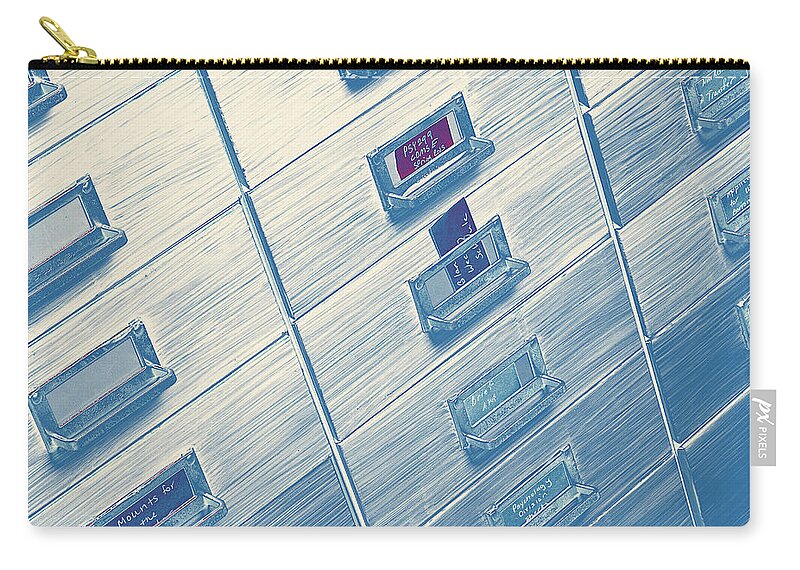 Cabinet Carry-all Pouch featuring the photograph 9 To 5 by Mike Eingle