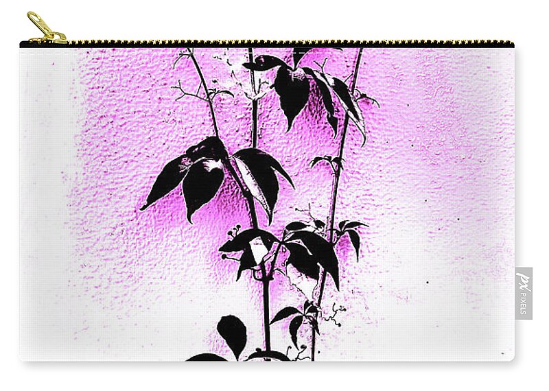 Flowers Zip Pouch featuring the photograph 9664 by Burney Lieberman