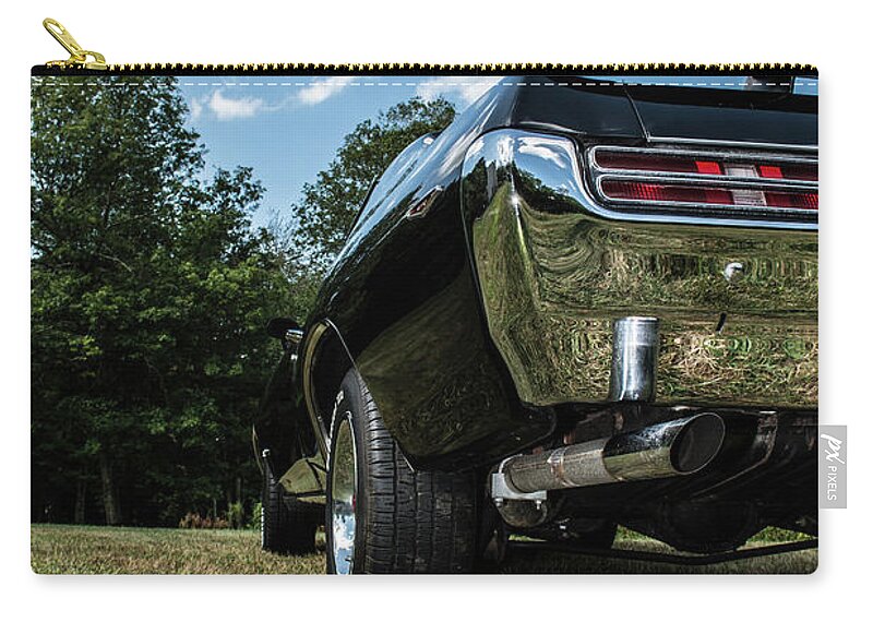 Classic Cars Zip Pouch featuring the photograph Classic Cars #98 by Mickie Bettez