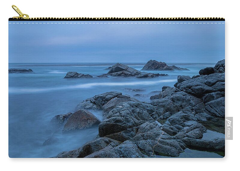 Landscape Carry-all Pouch featuring the photograph A Blue Dawn by Jonathan Nguyen