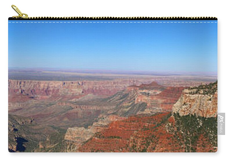 Cape Final Zip Pouch featuring the photograph A Gorgerous Grand Canyon View by Christiane Schulze Art And Photography