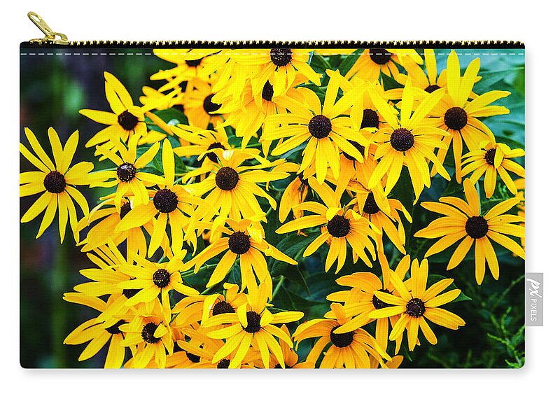 Flowers. Heron Heaven Zip Pouch featuring the photograph A Like Grouping by Ed Peterson