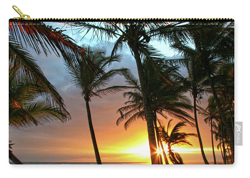 Palms Carry-all Pouch featuring the photograph A Place I Know by Robert Och