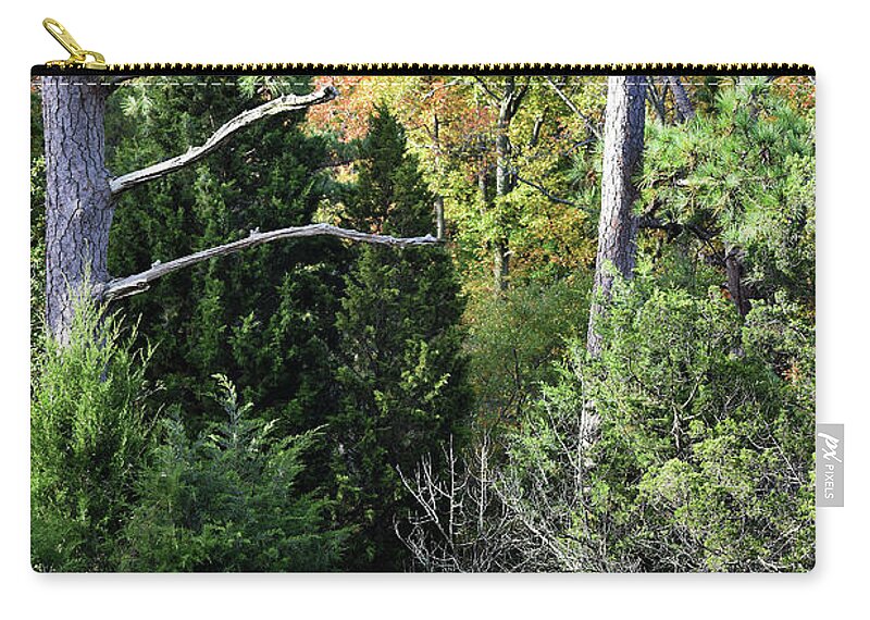 Animals Zip Pouch featuring the photograph A Place Of Serenity by Skip Willits