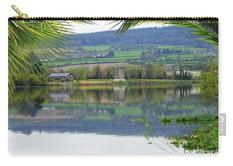 River Suir Zip Pouch featuring the photograph A River Suir scene by Joe Cashin