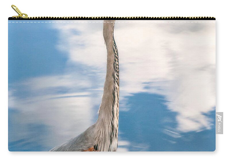 Christopher Holmes Photography Zip Pouch featuring the photograph A Stroll Among the Clouds by Christopher Holmes