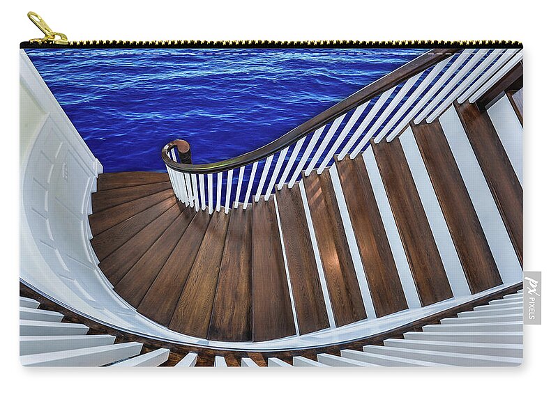 Photography Zip Pouch featuring the photograph Abandon Ship by Paul Wear