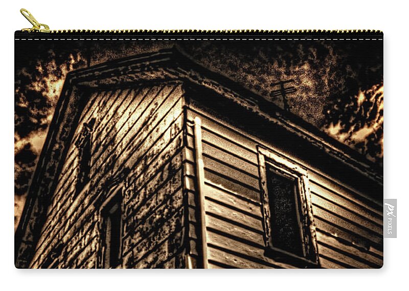 Illinois Zip Pouch featuring the photograph Abandoned by Roger Passman