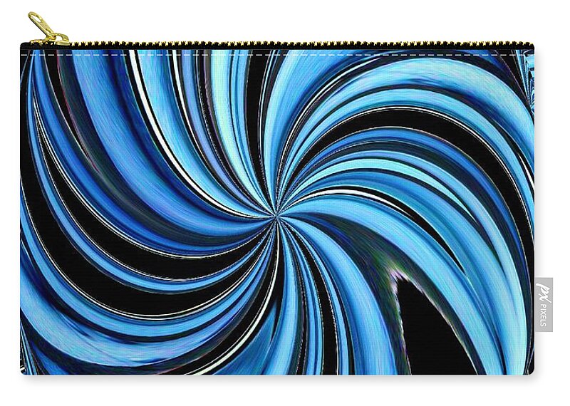 Abstract Zip Pouch featuring the photograph Abstract 4 by Tim Allen