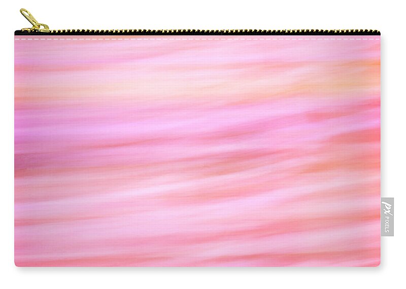 Dream Zip Pouch featuring the photograph Abstract Spring Flowers by Marilyn Hunt