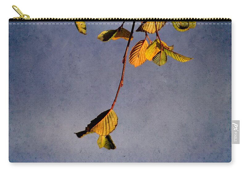 Leaves Zip Pouch featuring the photograph After Summer Leaves by Aimelle Ml