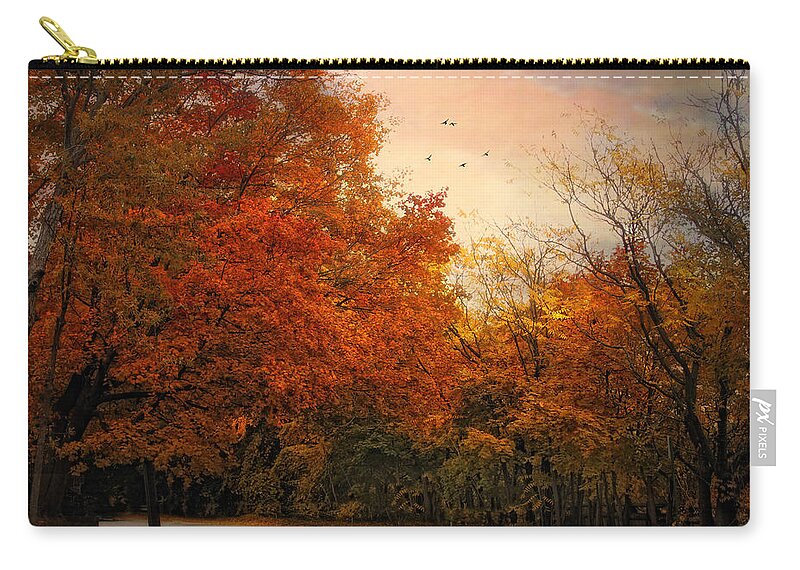 Nature Zip Pouch featuring the photograph After the Rain by Jessica Jenney