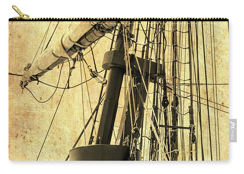 Cleveland Zip Pouch featuring the photograph Ahoy Mate by Stewart Helberg