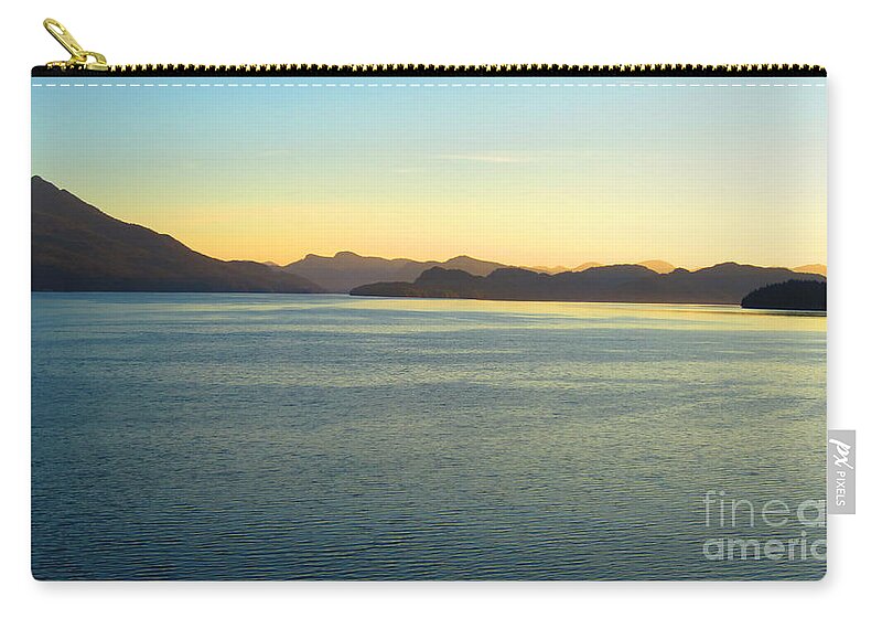 Ketchikan Zip Pouch featuring the photograph Alaska3 by Laurianna Taylor