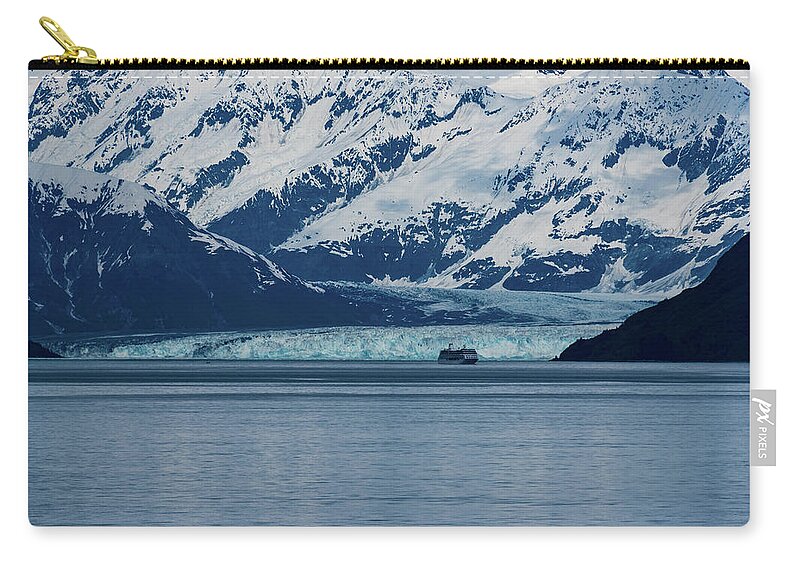 Alaska Zip Pouch featuring the photograph Alaskan Wilderness I by Kathi Isserman