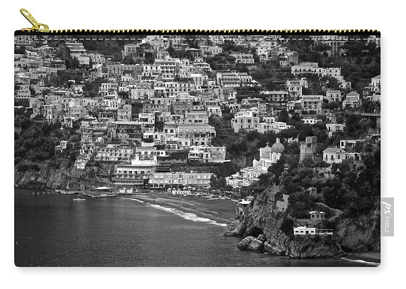 Amalfi Coast Zip Pouch featuring the photograph Amalfi's Positano by Eric Tressler
