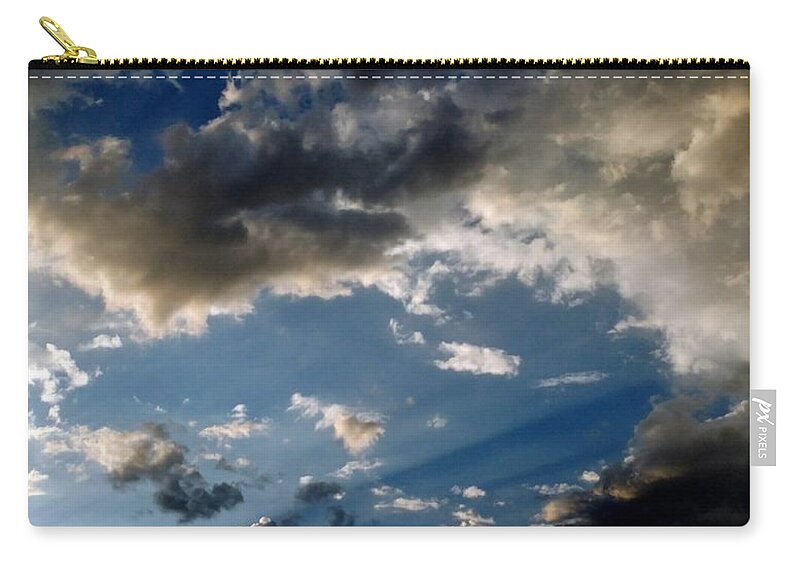 Cloud Zip Pouch featuring the photograph Amazing Sky Photo by J R Yates