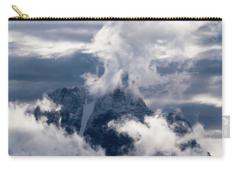 Grand Zip Pouch featuring the photograph Amazing Grand Teton National Park by Serge Skiba