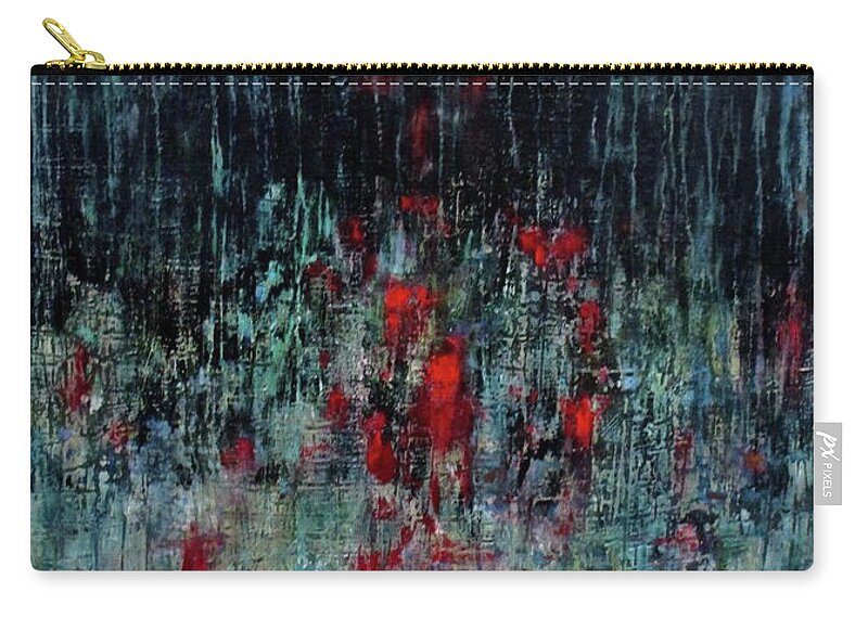 People Zip Pouch featuring the painting And Who Will Remember? by Janice Nabors Raiteri