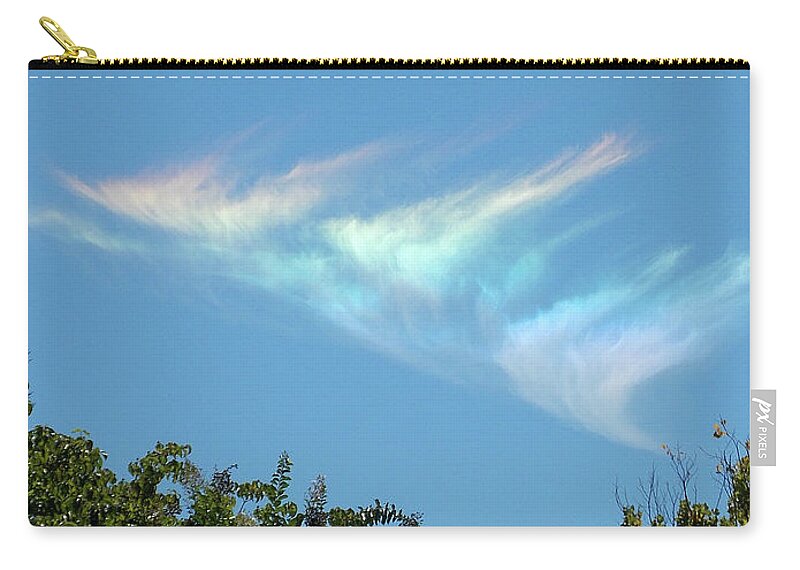 Angels Zip Pouch featuring the photograph Angels of Hope by Matthew Seufer