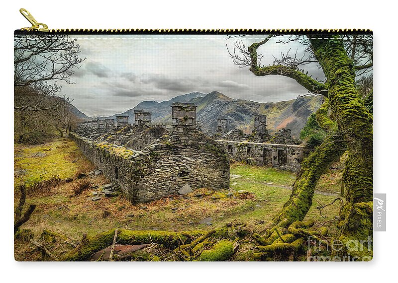 Llanberis Zip Pouch featuring the photograph Anglesey Barracks by Adrian Evans