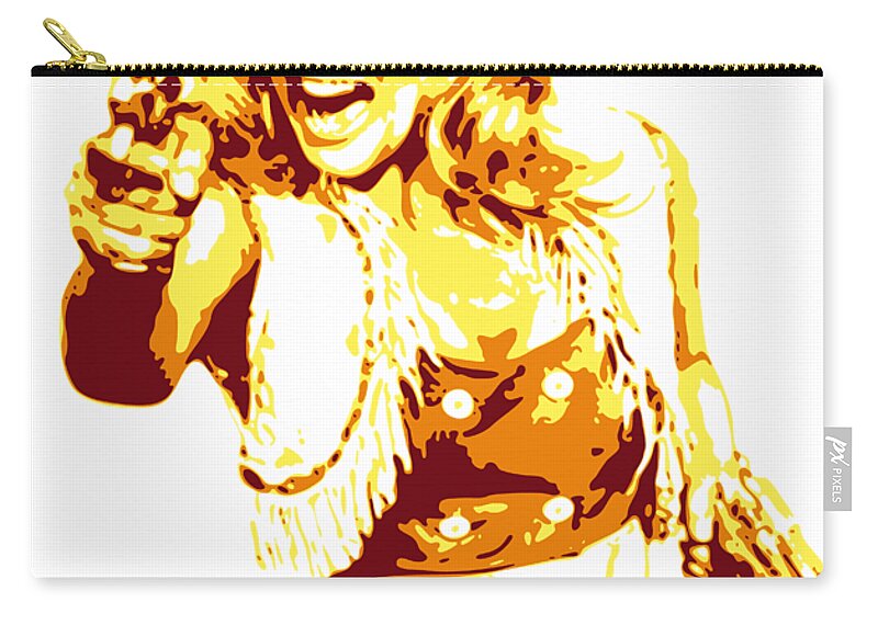 Ann Margret Carry-all Pouch featuring the digital art Ann Margret by DB Artist